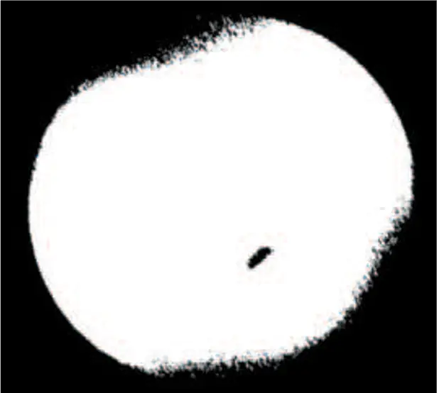 choc sur une boîte de métallique 